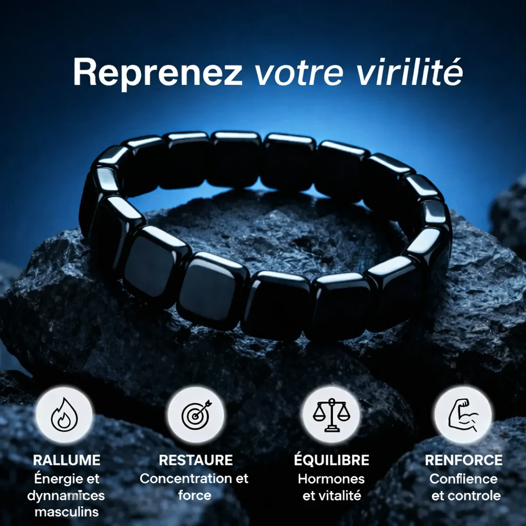 Bracelet hématite FlexiLight