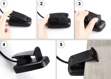 Pack de Deux Mini Lampe de Lecture LED - FlexiLight